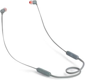 img 4 attached to JBL T110BT Wireless In-Ear Headphones Three-Button Remote Microphone (Gray)