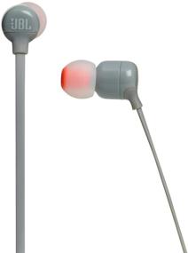img 2 attached to JBL T110BT Wireless In-Ear Headphones Three-Button Remote Microphone (Gray)