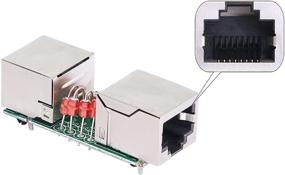 img 1 attached to CERRXIAN RJ45 Соединитель женский-женский Сетевой защитник от перенапряжений - Уличное устройство защиты Ethernet отражатель удлинитель адаптер (2 шт.)