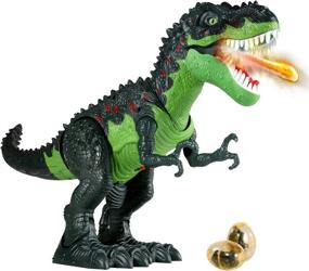 img 4 attached to Generetic Electronic Dinosaur Realistic Tyrannosaurus Kids' Electronics