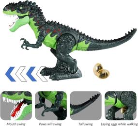 img 2 attached to Generetic Electronic Dinosaur Realistic Tyrannosaurus Kids' Electronics