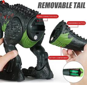 img 1 attached to Generetic Electronic Dinosaur Realistic Tyrannosaurus Kids' Electronics