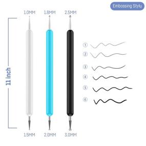 img 1 attached to 📝 Dowsabel Carbon Transfer Paper: 36 Pack of Black Graphite Tracing Papers (8-1/2 x 11 inches) for DIY Wood, Paper, and Canvas Projects