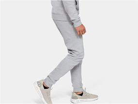 img 2 attached to 👖 Джоггеры для мальчиков от Under Armour Rival Solid.