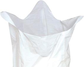 img 2 attached to 🗑️ Max-Tough 13 Gallon Tall Trash Bags: Star Sealed Coreless Rolls, Kitchen Bags, White (200, Flap Tie) - Reliable and Durable Waste Disposal Solution