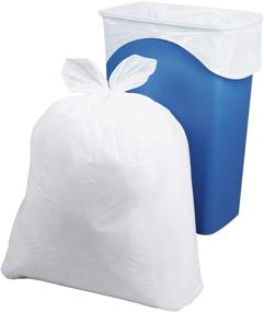img 1 attached to 🗑️ Max-Tough 13 Gallon Tall Trash Bags: Star Sealed Coreless Rolls, Kitchen Bags, White (200, Flap Tie) - Reliable and Durable Waste Disposal Solution