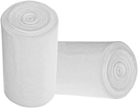 img 3 attached to 🗑️ Max-Tough 13 Gallon Tall Trash Bags: Star Sealed Coreless Rolls, Kitchen Bags, White (200, Flap Tie) - Reliable and Durable Waste Disposal Solution