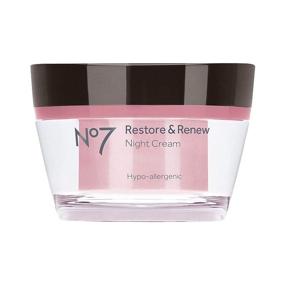 img 1 attached to No7 Restore and Renew Night Cream, 50 mL - Enhance natural skin vitality with advanced formula