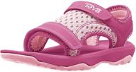 🩴 teva girls psyclone sandal toddler girls' shoes and athletic: comfortable and stylish footwear with enhanced support logo