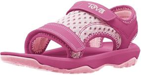 img 4 attached to 🩴 Teva Girls Psyclone Sandal Toddler Girls' Shoes and Athletic: Comfortable and Stylish Footwear with Enhanced Support