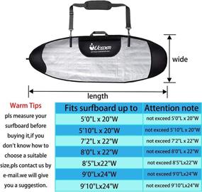 img 3 attached to UCEDER Surfboard Paddleboard Longboard Protection