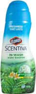 🌸 clorox scentiva scent booster beads laundry freshener - brazilian blossoms scent, easy-to-use laundry beads booster - 9.7 oz logo