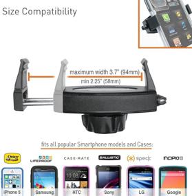 img 2 attached to 📷 ChargerCity 360º Swivel Selfie Camera Tripod Mount with MegaGrab Easy-Adjust Smartphone Holder for iPhone 12 11 XR XS Pro MAX, Samsung Galaxy S20 S10 Note, LG Phones - Ideal for Live Video and Selfies