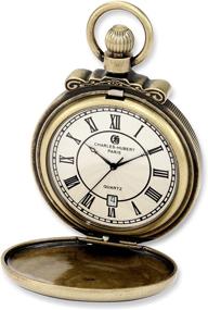 img 4 attached to 🕰️ Charles Hubert Paris Gold Plated Antiqued 3863-G