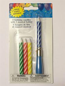 img 2 attached to Musical Birthday Candles Sings Happy Event & Party Supplies