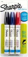 vibrant colored sharpie water-based medium point paint markers: set of 3 markers (36969) logo