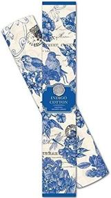 img 4 attached to 🌿 Indigo Cotton Scented Drawer Liners by Michel Design Works: Refresh Your Space with Stylish Fragrance