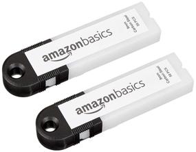 img 1 attached to 🔪 High-Quality Amazon Basics 9mm (13-Point) Carbon Steel Snap Off Blades - 100/Box