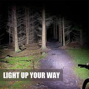 img 1 attached to 🚴 Rechargeable 1000 Lumens LED Bicycle Light - Front Bike Lights with Light Sensor for Night Riding - 3200mAh Runtime - 9 Hours - 5 Light Modes - Suitable for Men, Women, Kids - Road, Mountain, Commuter Cycling