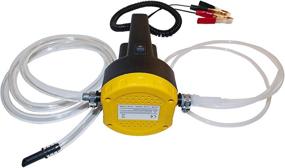 img 1 attached to 🔋 ALEKO BST1017N 12V 5A DC Motor Fuel Oil Diesel Pump with Hose, Handle, and On/Off Switch