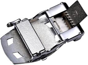 img 2 attached to 👔 Stylish Chinese Sliding Leather Men's Accessories for Belts by Barry Wang Design