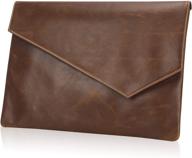 👜 винтажная сумка-клатч из искусственной кожи формата a4 логотип