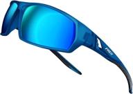 premium preu fashion polarized sports sunglasses: ideal for women and men, perfect for driving, running, cycling, golf, baseball, and more! (s1034) логотип