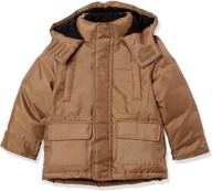 vertical boys parka jacket classic boys' clothing logo