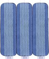 🧹 bona microfiber cleaning pad: ideal for hardwood & hard-surface floors - 3 pack + fits bona mops logo