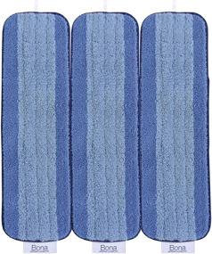 img 4 attached to 🧹 Bona Microfiber Cleaning Pad: Ideal for Hardwood & Hard-Surface Floors - 3 Pack + Fits Bona Mops