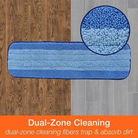 img 1 attached to 🧹 Bona Microfiber Cleaning Pad: Ideal for Hardwood & Hard-Surface Floors - 3 Pack + Fits Bona Mops