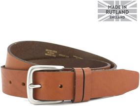 img 1 attached to 👔 Изысканный и стильный: мужские ремни и аксессуары British Belt Company Thistleton Italian