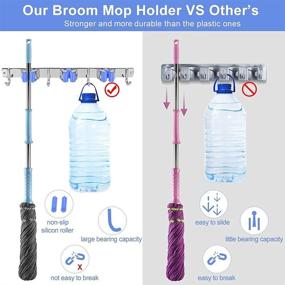 img 2 attached to 🧹 Efficient Stainless Steel Cleaning Organizer for Better Organization