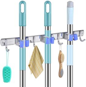 img 4 attached to 🧹 Efficient Stainless Steel Cleaning Organizer for Better Organization