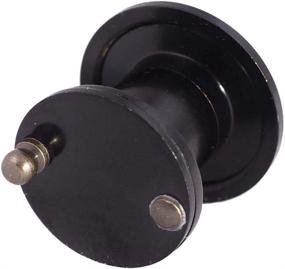 img 2 attached to Oil Rubbed Bronze Door Viewer - Peephole for Slim Panel Doors: 5/8&#34;, 3/4&#34;, 7/8&#34; Panel Thickness