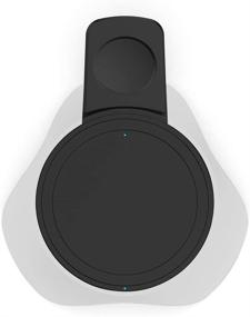 img 2 attached to 🔌 Heyven 3 in 1 Wireless Charger: Fast Charging for Galaxy Watch 4/3/Active 1/2, All Qi-Enable Phones, Type C Fast Charge, White