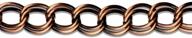 📿 cousin jewelry basics large double link chain, copper - 14-inch/35.6cm length logo