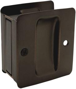 img 1 attached to 🚪 Enhance Your Décor with Designers Impressions Oil Rubbed Bronze Pocket Door Passage: 53881