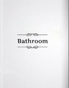 img 2 attached to 🚽 LRRH Creative Home Decoration Bathroom Removable Cute Door Stickers for Toilet/Washroom/Bathroom/Restroom Decorations - Product ID: 9191792460538