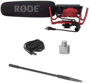 img 4 attached to Улучшите запись звука с микрофоном Rode VideoMic - в комплекте с креплением Rycote Lyre, штативной удлинительной штангой, адаптером-винтом и кабелем-удлинителем.