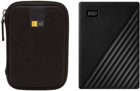 img 4 attached to 💾 4TB WD My Passport USB 3.2 Gen 1 Slim External Hard Drive (2019, Black) with Compact Case