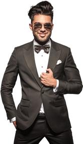 img 2 attached to 👔 Adjustable Men's Accessories: Stylish Designer Bow Ties in Ties, Cummerbunds & Pocket Squares
