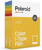 polaroid color i-type film double pack (16 photos) (6009) logo
