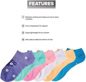 img 3 attached to 👧 Детские девочки Adidas Superlite 6-Pack фиолетовая детская одежда