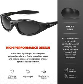 img 2 attached to 🕶️ Protective Wrap Around Polarized Sunglasses for Active Youth: Age 8-16 Baseball Boys Kids Teens - UV400 Glasses