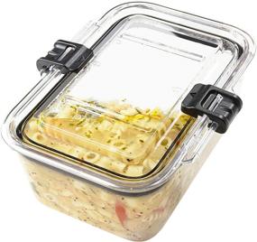 img 1 attached to 🍲 Latchlok 13-Cup Tritan Clear Food Storage Container for Easy Preparation