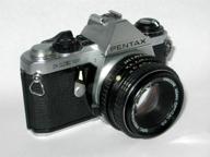 📷 pentax me super 35mm slr camera bundle logo