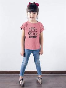 img 2 attached to Olive Loves Apple Finally Announcement Girls' Clothing for Tops, Tees & Blouses