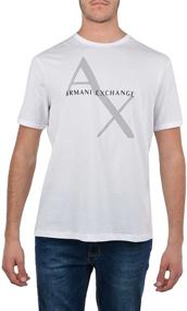 img 3 attached to 👔 Мужская черная однотонная одежда для рубашек от Armani Exchange