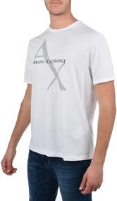 img 2 attached to 👔 Мужская черная однотонная одежда для рубашек от Armani Exchange